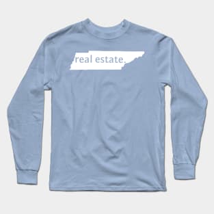 Tennessee State Real Estate Long Sleeve T-Shirt